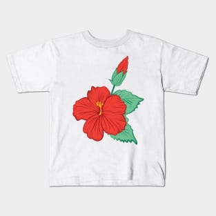 Hibiscus Kids T-Shirt